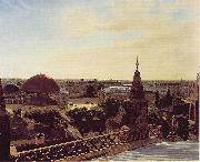 Eduard Gaertner Panorama of Berlin china oil painting reproduction